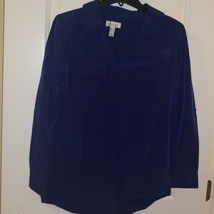D&CO dark blue long sleeve shirt